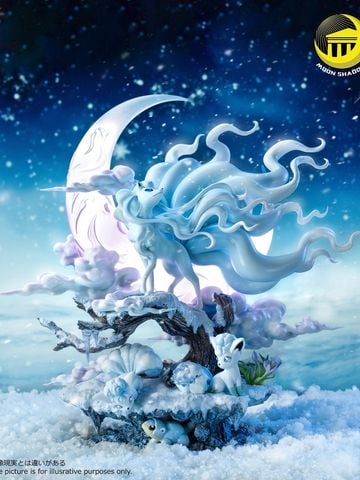  Alolan Ninetails - Pokemon - Moon Shadow Studio 
