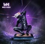  Squatting Gojo Sensei - Jujutsu Kaisen - WM Studio 
