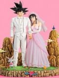  Goku & Chichi Wedding - Dragon Ball - Figure Class Studio 