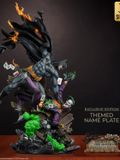  Batman vs Joker - DC Comics - Sideshow Studio 