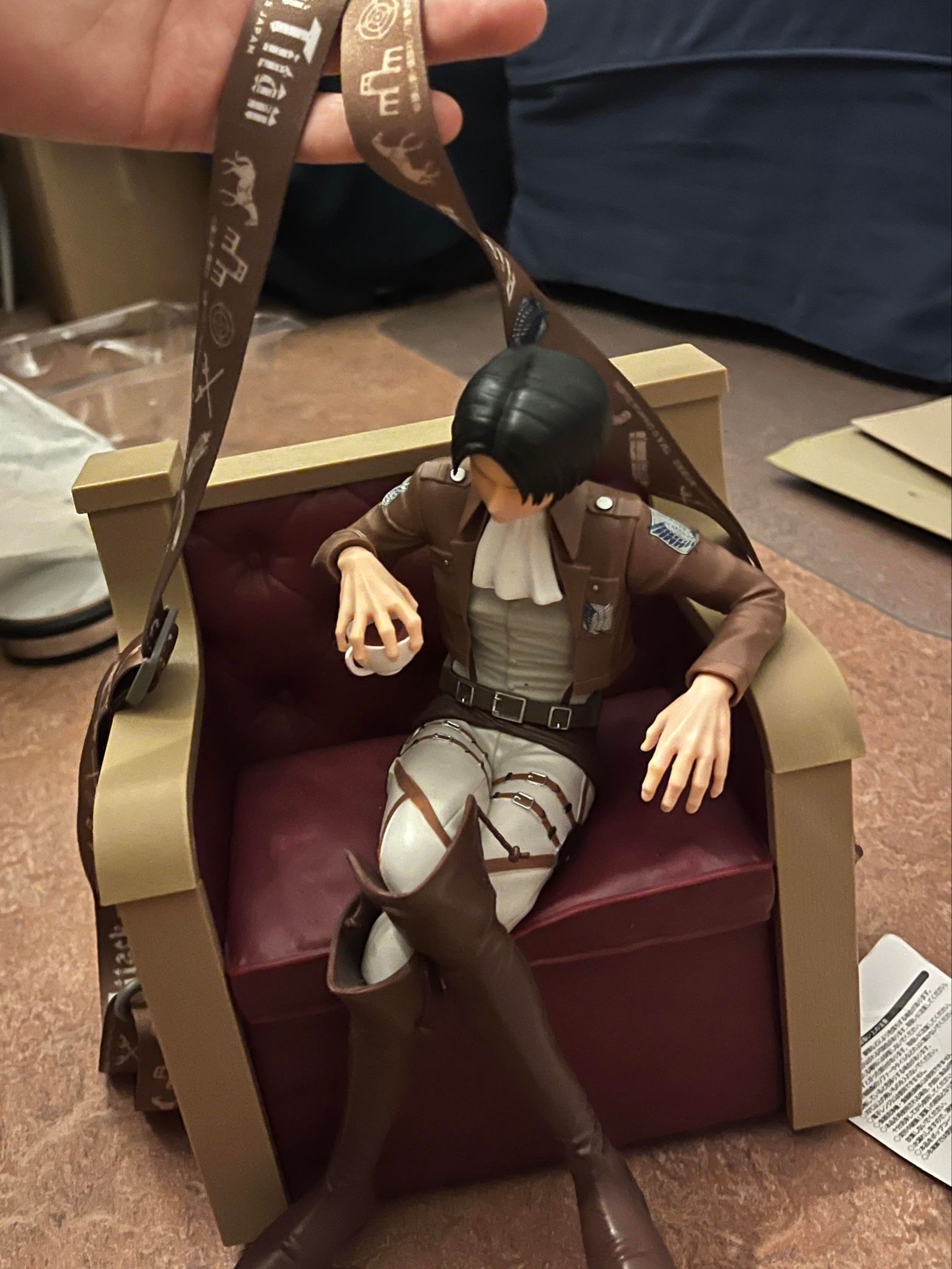  Levi Popcorn Holder - Attack on Titan - Universal Studio Japan 