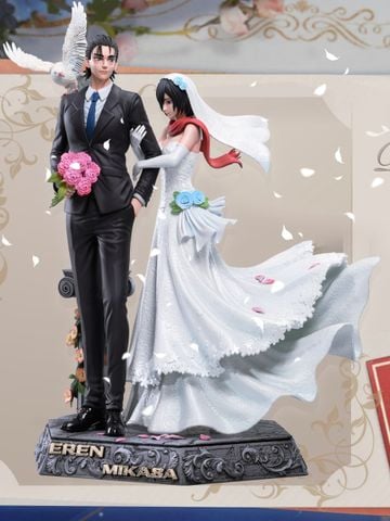  Eren Mikasa Wedding - Attack On Titan - LC Studio 