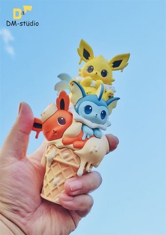  Eevee Ice Cream - Pokemon - DM Studio 
