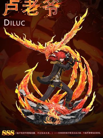  Diluc - Genshin Impact - Whalesong Studio 