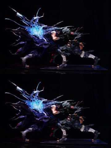  Kakashi vs Obito - Naruto - Iron Curtain Studio 