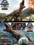  Tyrannosaurus-Rex & Carnotaurus - Jurassic World: Fallen Kingdom - Prime 1 Studio (LMCJW2-07DX) 