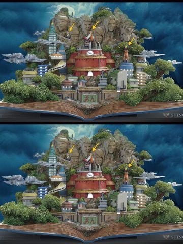  Village Hidden in the Leaves & Valley of the End - Naruto - WASP Studio 