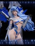  Gundam Series Mecha Girl 1st Edition RX-O - Unicorn Studio 
