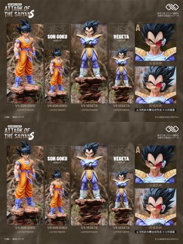  Goku & Vegeta Saiyan Saga - Dragon Ball - Infinite Studio 