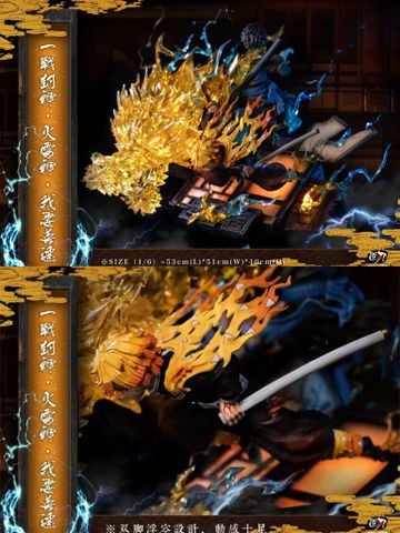  Zenitsu Agatsuma - Kimetsu No Yaiba - Niren Studio 