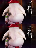  Chihiro and Radish Spirit - Spirited Away - White Deer Studio 
