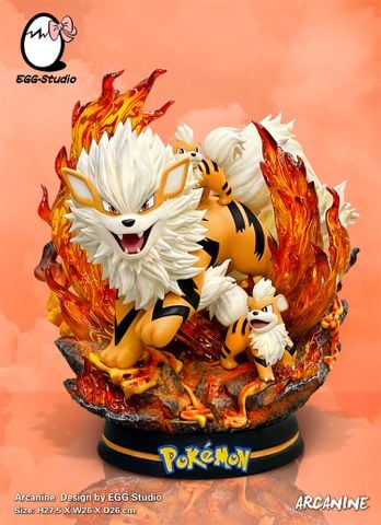  Arcanine - Pokemon - EGG Studio 