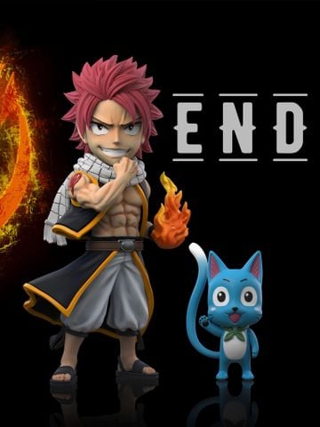  Natsu Dragneel & Happy - Fairy Tail - AWM Studio 