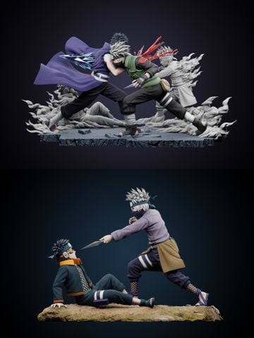  Kakashi & Obito - Naruto Shippuden - Chikara Studio 