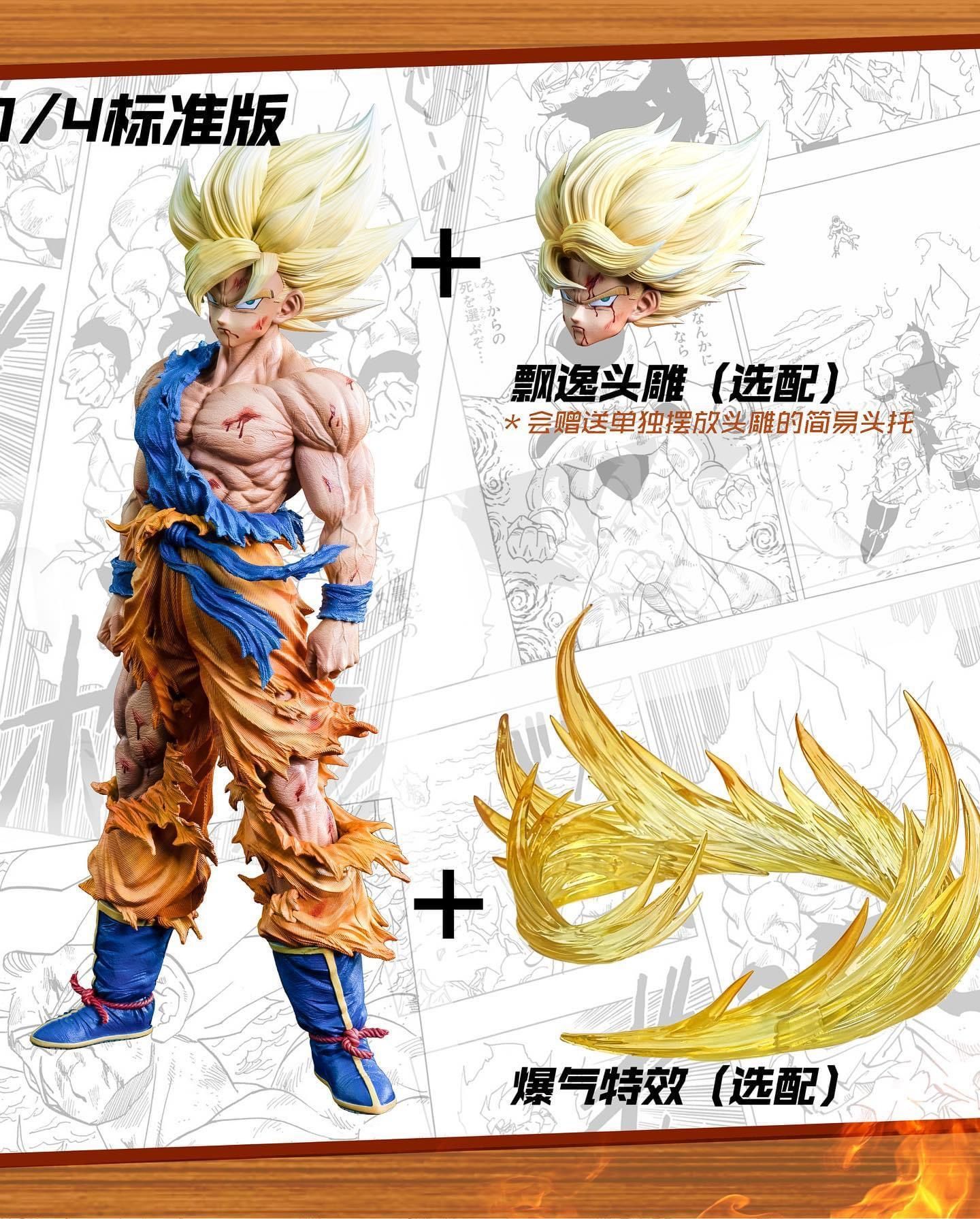 Goku Super Saiyan - Hero Belief Studio – NZ Toys Vietnam Goku Super Saiyan - Hero Belief Studio – NZ Toys Vietnam