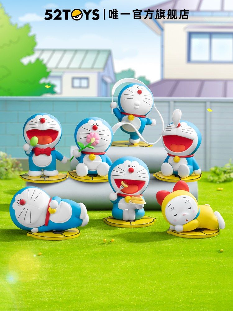  Blindbox Doraemon Leisure Time Series 