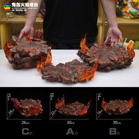  Ghosts Island Flame Base - One Piece - Jacksdo 