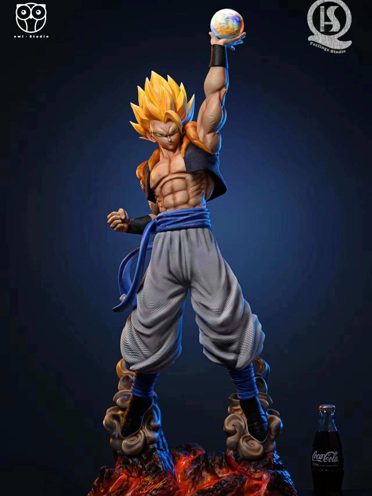 Mô hình Figure Gogeta Blue The Movie Ultimate Soldiers  Dragon Ball  Thế  giới đồ chơi