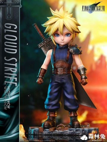  Cloud Strife - Final Fantasy - Forest Rabbit Studio 