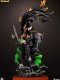  Batman vs Joker - DC Comics - Sideshow Studio 
