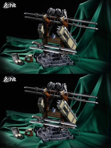  3D Maneuver Gear and Badge - Attack On Titan - Typical Scene Studio 