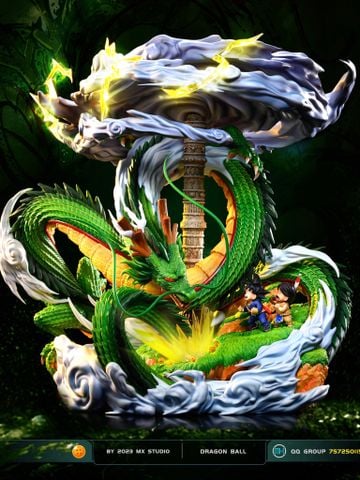  Shenron and Little Goku - Dragon Ball - MX Studio 
