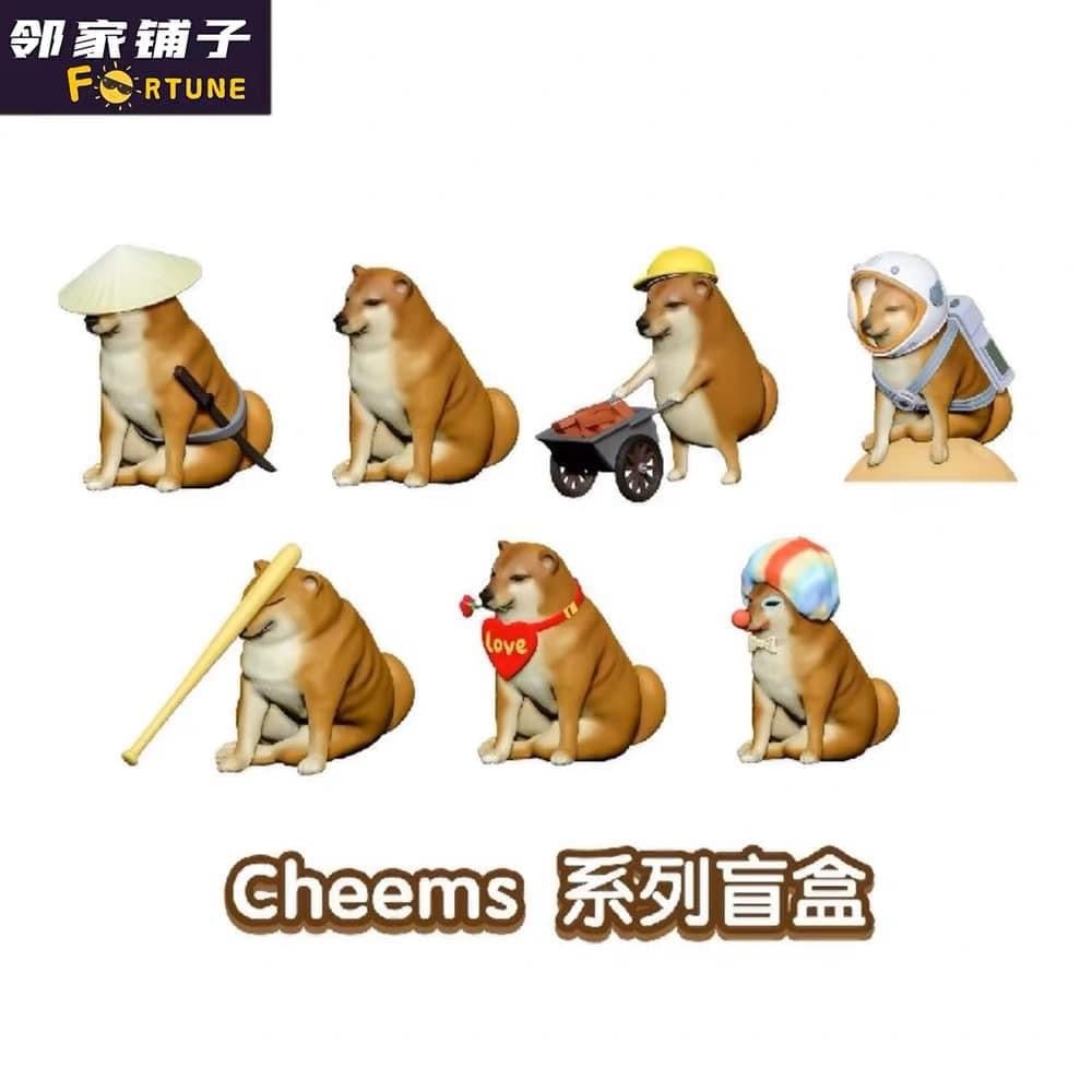 Mô Hình Chú Chó ShiBa Cheems Meme cheems Đáng Yêu Cute  Mô Hình Trang  Trí Quà Tặng  Mô hình trang trí  ShopSachcom