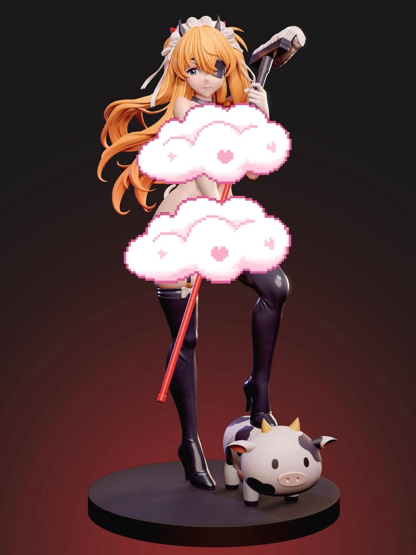  Asuka Maid - Evagelion - ZiYe Studio 