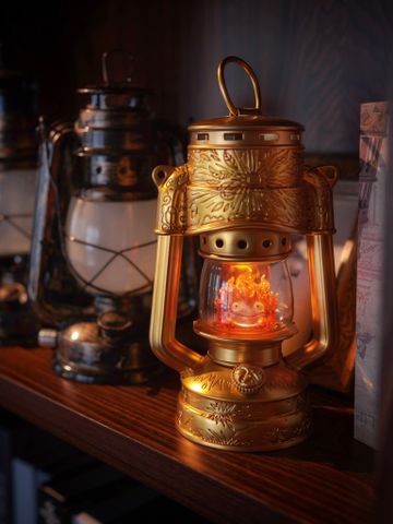  Cacifer Lamp - Howl's Moving Castle - Long Miao Studio 