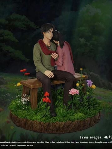  Eren & Mikasa - Attack On Titan - Freedom Studio 