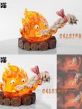  Castle Calcifer eating Sophie hair - Howl’s Moving Castle - Long Miao Studio 