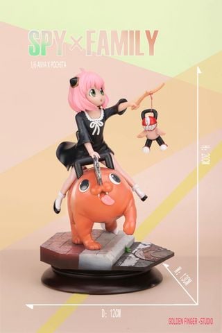  Anya & Pochita - Spy x Family - Golden Finger Studio 