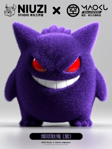  Gengar - Pokemon - NIUZI Studio x MaoKu Wallpapers 