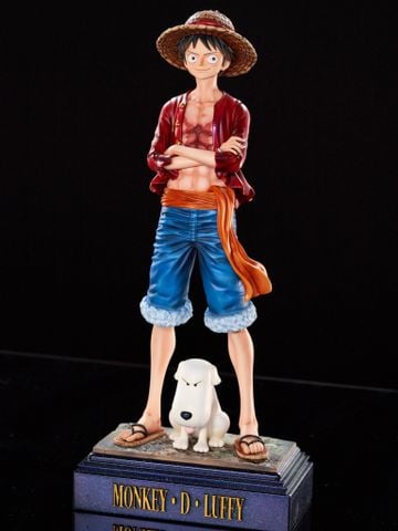  Monkey D Luffy - One Piece - Licking Dog 