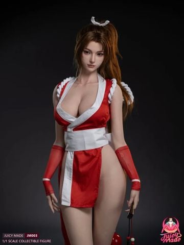  Shiranui Mai Life Size Silicone - The King of Fighters - Juicy Made Studio 