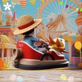  Luffy & Thousand Sunny - One Piece - SAKURA Studio 