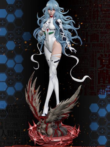  Rei Ayanami NSFW - Evangelion - Hunter Fan Studio 