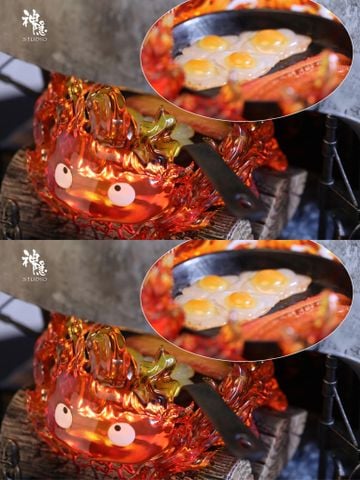  Calcifer Pan - Howl's Moving Castle - ShenYin Studio 