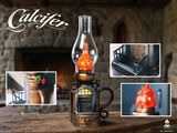  Retro Table Lamp Calcifer - Howl's Moving Castle - NINETY SEVEN Studio 