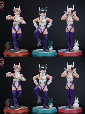  Midoriya Izuku/Bakugou Katsuki/Todoroki Shoto Cosplay Bunny - My Hero Academia - Weare A Design 