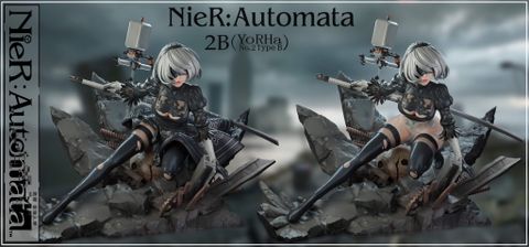  2B - Nier: Automata - Crow Studio 