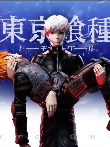  Kaneki Ken & Nagachika Hideyoshi - Tokyo Ghoul - BW Studio 
