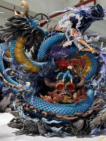  Luffy Nika vs Kaido Dragon - One Piece - OPM Studio 