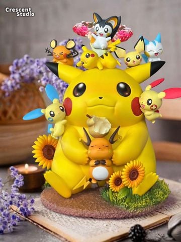  Dynamax Pikachu Family - Pokemon - Crescent Studio 
