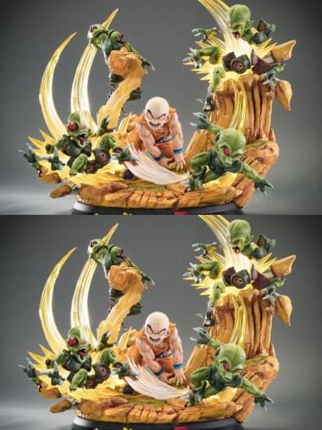  Krillin Vs The Saibaimen - Dragon Ball - Tsume Art 