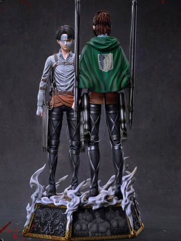  Levi Ackerman & Hange Zoe - Attack On Titan - LC Studio 