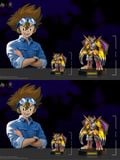  War Greymon & Black War Greymon - Digimon - AN Studio & BBSD Studio 