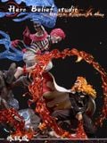  Rengoku Kyojuro vs Akaza - Kimetsu no Yaiba - Hero Belief Studio 
