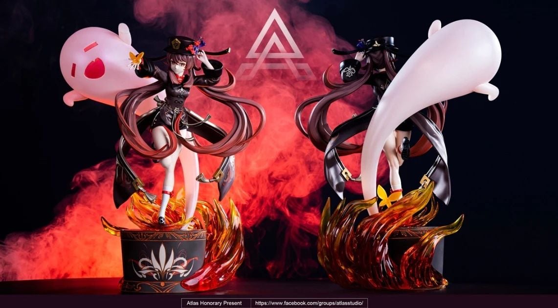 Mô Hình Standee acrylic Anime Genshin Impact Cafe 15cm  Panpan Shop