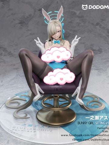  Asuna Ichinose Sitting - Blue Archive - Dodomo Studio 